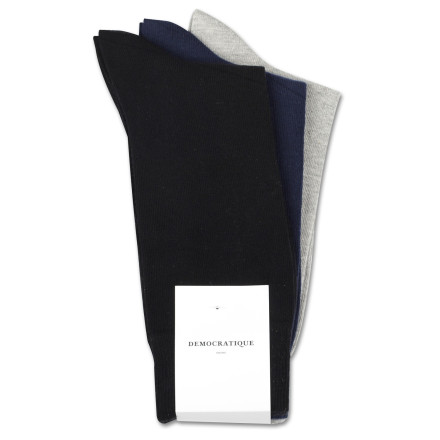 Originals Solid 3-pack No Brainer 1 One of each assorted: Navy, Black, Light Grey Melange Originals Solid 3-pack No Brainer 1 One of each assorted: Navy, Black, Light Grey Melange