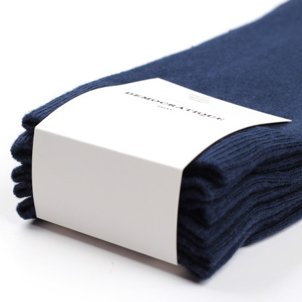 Democratique Socks ORIGINALS SOLID 3-pack Navy Democratique Socks ORIGINALS SOLID 3-pack Navy