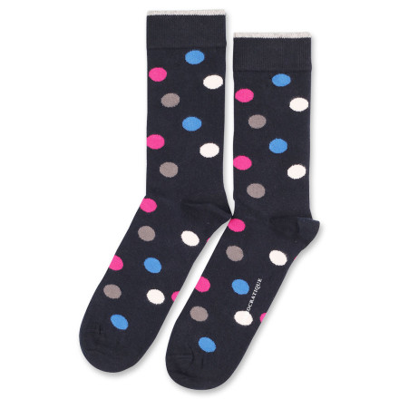 Democratique Socks Originals DotCom 6-pack Navy - Adams Blue - Puplish Pink - Warm Grey - Off White Democratique Socks Originals DotCom 6-pack Navy - Adams Blue - Puplish Pink - Warm Grey - Off White