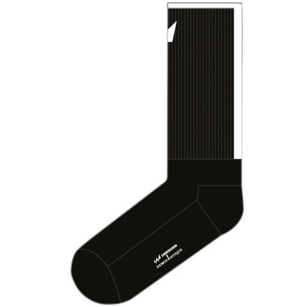 UNRIDDEN x Democratique Socks Athletique LOGO BLOCK Black / Clear White UNRIDDEN x Democratique Socks Athletique LOGO BLOCK Black / Clear White