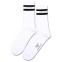 Edwin Jeans x Democratique Socks Athletique THIS IS THE LIFE Clear White Black