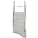 Democratique Socks Originals Rib Ultralight Supermelange Opal / Off White