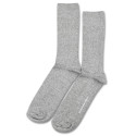 Democratique Socks Originals Rib Ultralight Supermelange Opal / Off White