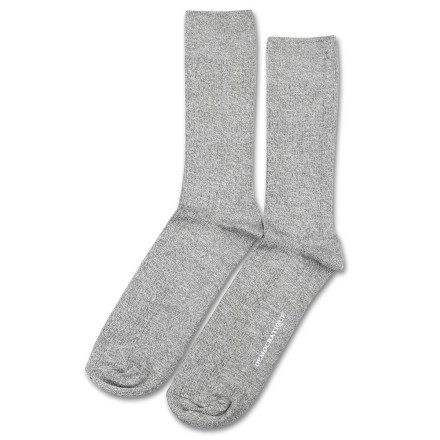 Democratique Socks Originals Rib Ultralight Supermelange Opal Army / Off White