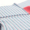 Democratique Socks Originals Ultralight Stripes Palm Springs Blue / Shaded Blue / Off White / Watermelon