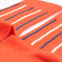 Democratique Socks Originals Latitude Striped Blood Orange / Off White / Shaded Blue