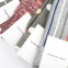 Democratique Socks Originals Latitude Striped 6-pack Light Grey Melange - Dark Ocean Blue - Dusty Orange - Army - Off White