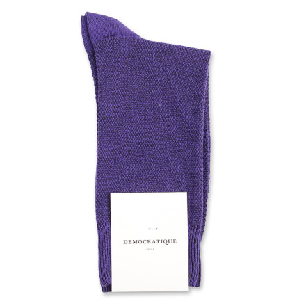 Democratique Socks Originals Champagne Pique 6-pack Purple Rain