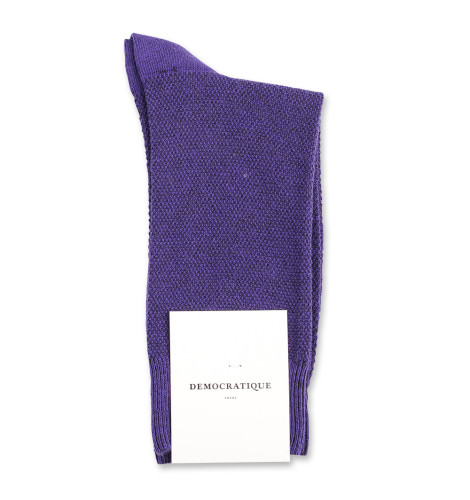 Democratique Socks Originals Champagne Pique 6-pack Purple Rain