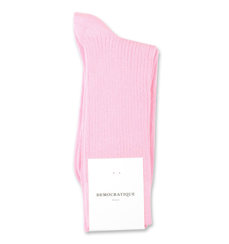 Democratique Socks Originals Fine Rib 6-pack Soft Pink