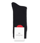 Edwin Jeans x Democratique Socks Athletique Japanese Sun Black / Fiery Red
