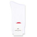 Edwin Jeans x Democratique Socks Athletique Japanese Sun White / Fiery Red