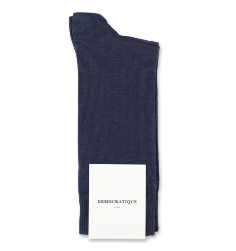 Democratique Socks Originals Solid Navy