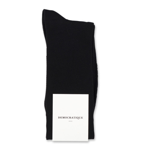 Democratique Socks Originals Champagne Pique 12-pack Black