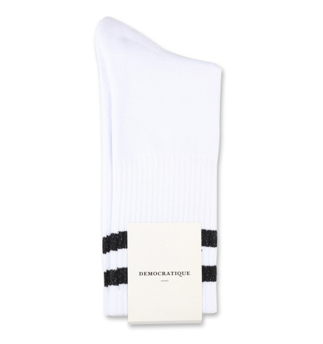 Edwin Jeans x Democratique Socks Athletique THIS IS THE LIFE 12-pack Clear White - Black