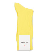Democratique Socks Originals Fine Rib 6-pack Sunshine Yellow