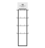 Democratique Socks Floor Display Black