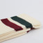 Democratique Socks Athletique Classique Stripes 6-pack Off White / Forrest Green / Army / Red Wine / Light Rosso