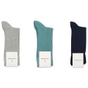Democratique Socks OF 3-pack 8 - 12x3-pack NAVY / IRR / LIGHT GREY MELANGE