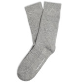 Democratique Socks Relax Waffle Knit Supermelange 6-pack Light Grey Melange