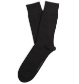 Democratique Socks Originals Solid Black