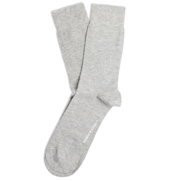 Democratique Socks Originals Solid 12-pack Light Grey Melange